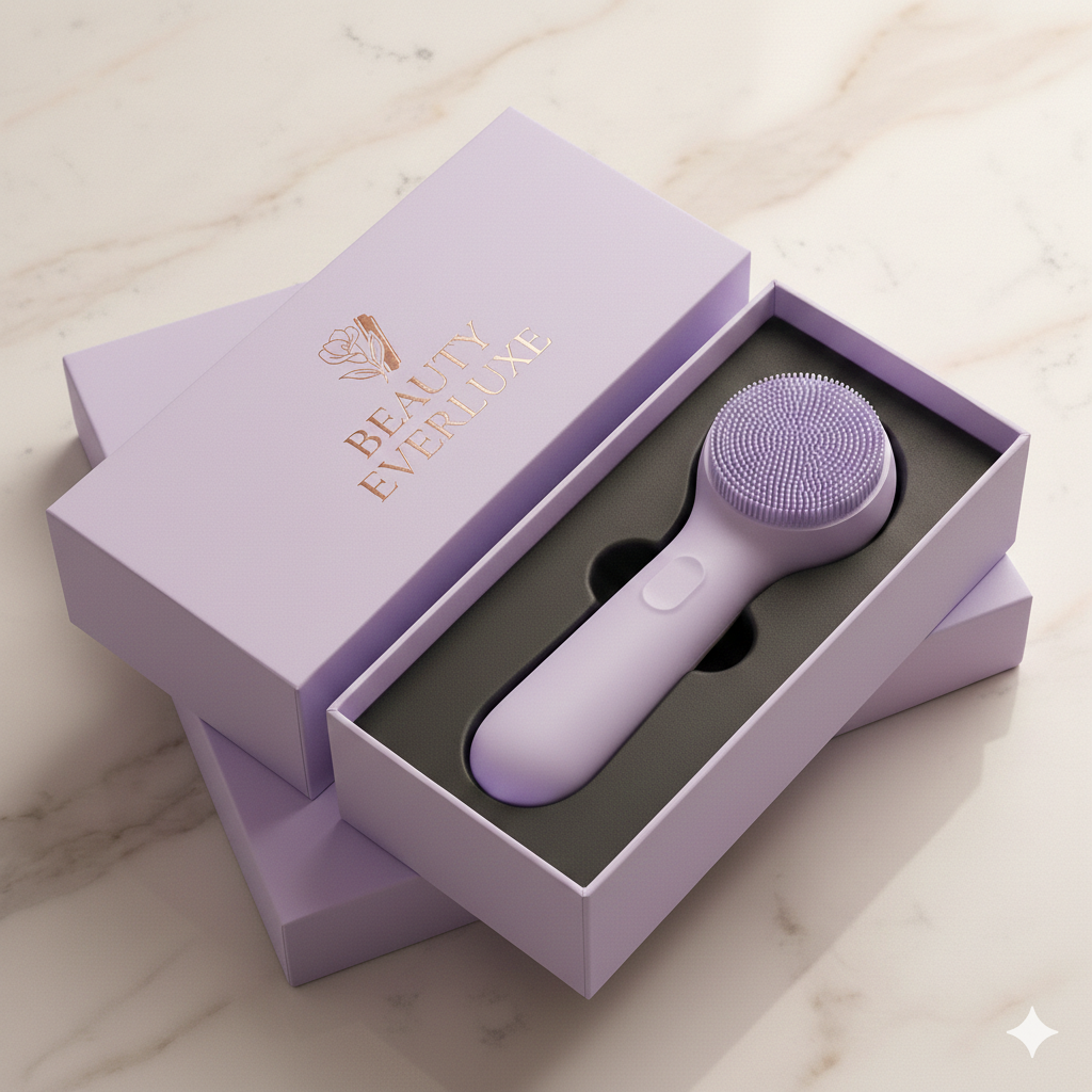 BeautyEverLuxe™ Silicone Facial Cleansing Brush 💆♀️✨