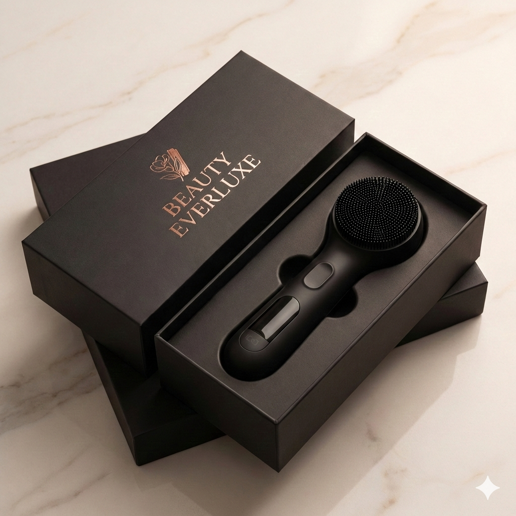 BeautyEverLuxe™ Silicone Facial Cleansing Brush 💆‍♀️✨